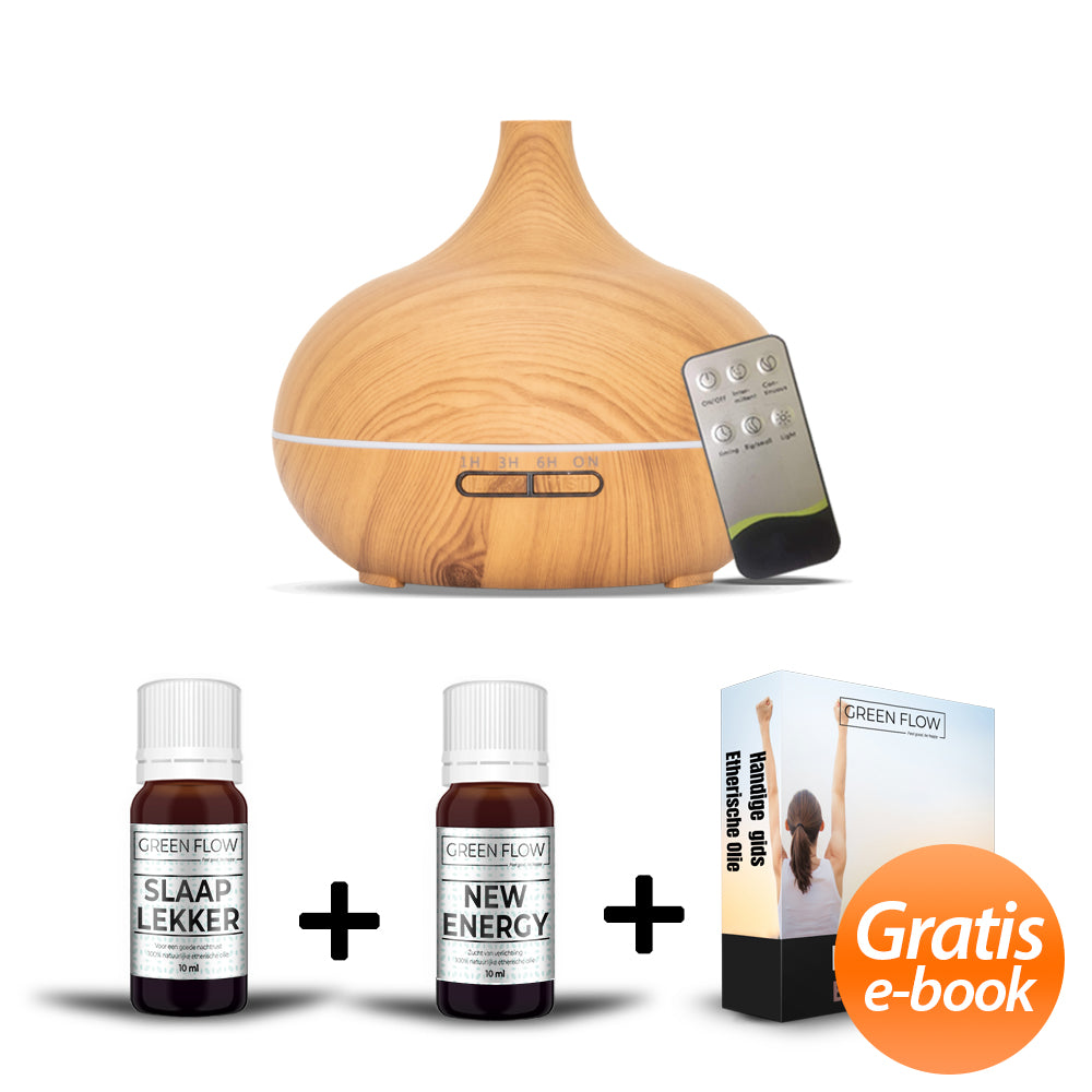 Voordeelpakket: Essential NAAR KEUZE + Slaap Lekker 10 ml + New Energy 10 ml + GRATIS E-Book