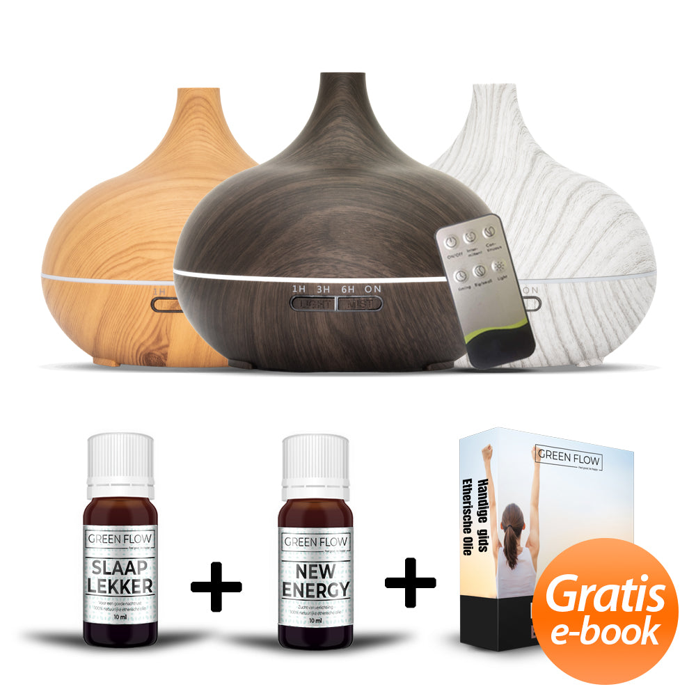 Voordeelpakket: Essential NAAR KEUZE + Slaap Lekker 10 ml + New Energy 10 ml + GRATIS E-Book