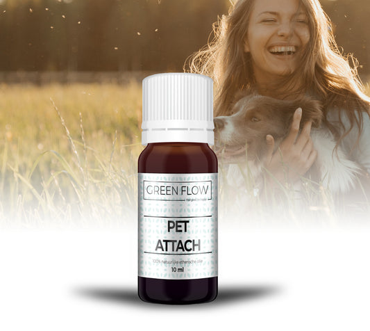 Pet Attach - 10 ml - 100% Natuurzuivere Etherische Olie