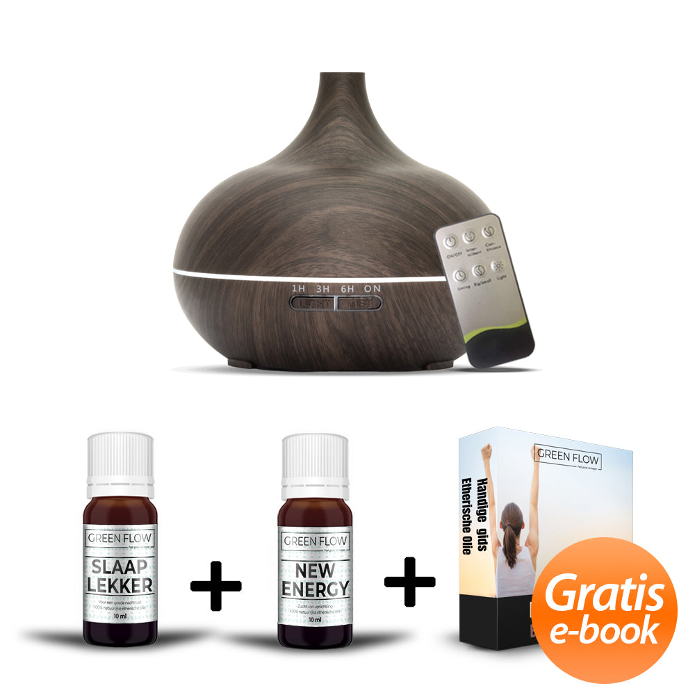 Voordeelpakket: Essential NAAR KEUZE + Slaap Lekker 10 ml + New Energy 10 ml + GRATIS E-Book